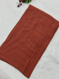 Sequins Lawn Scarf - Rusty Brown