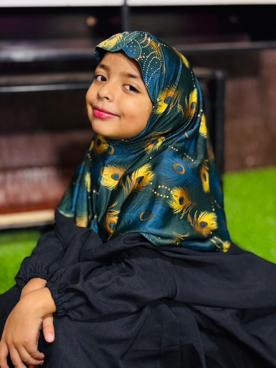 READY TO WEAR SCARF PRINTED WITH EMBELLISHMENT - PE 5