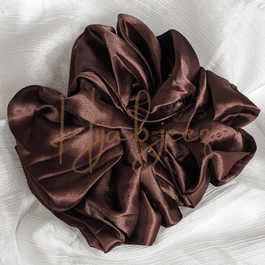 SCRUNCHIES - BROWN