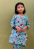 Printed Lawn Stitched 2 Pcs Shirt / Trouser Kids - Article 5