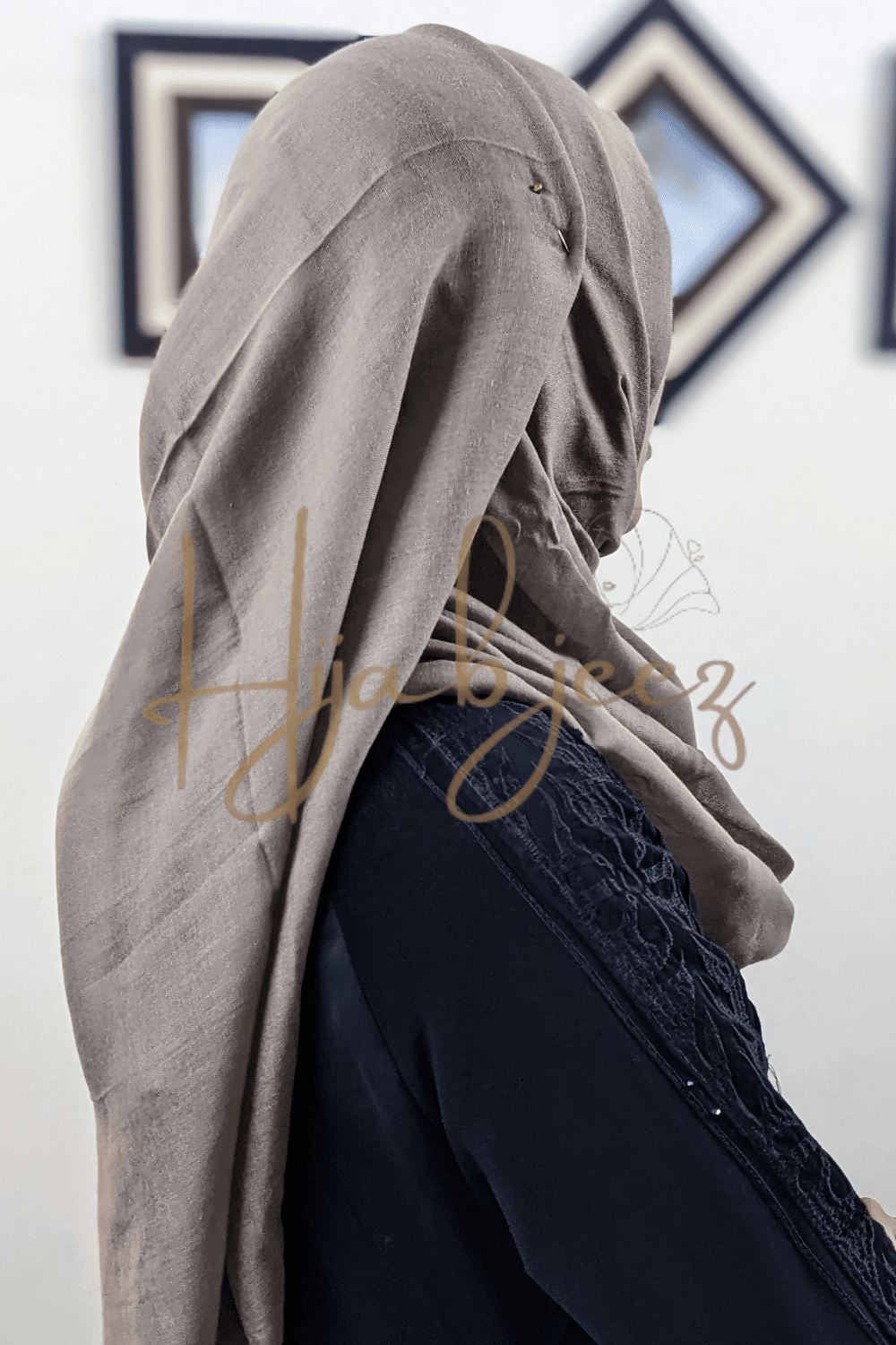 PLAIN LAWN TASSELS - BROWNISH GREY