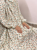 NAMAZ CHADDAR WITH SLEEVES N NIQAB - BLOOM PETAL 5 - LARGE