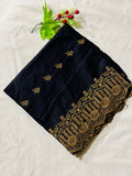 Premium Qualtiy Lawn Chaddar with Embroidery - DESERT BORDER