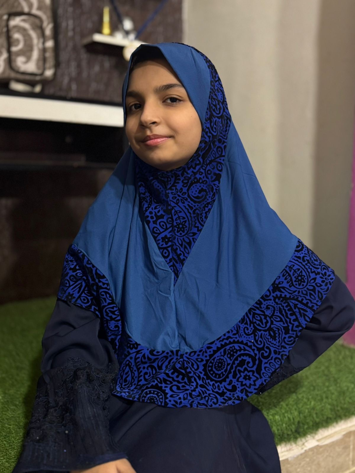 READY TO WEAR SCARF 9 to 13 YEARS - VELVET JERSEY DS29