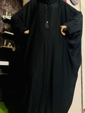 Nida Kaaftan Style Abaya - Black