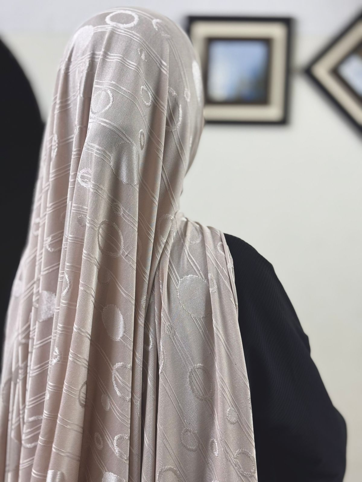 Premium Shine Jersey Round - Cotton Seed