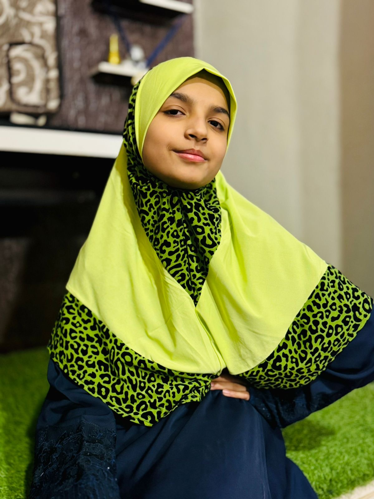 READY TO WEAR SCARF 9 to 13 YEARS - VELVET JERSEY DS31