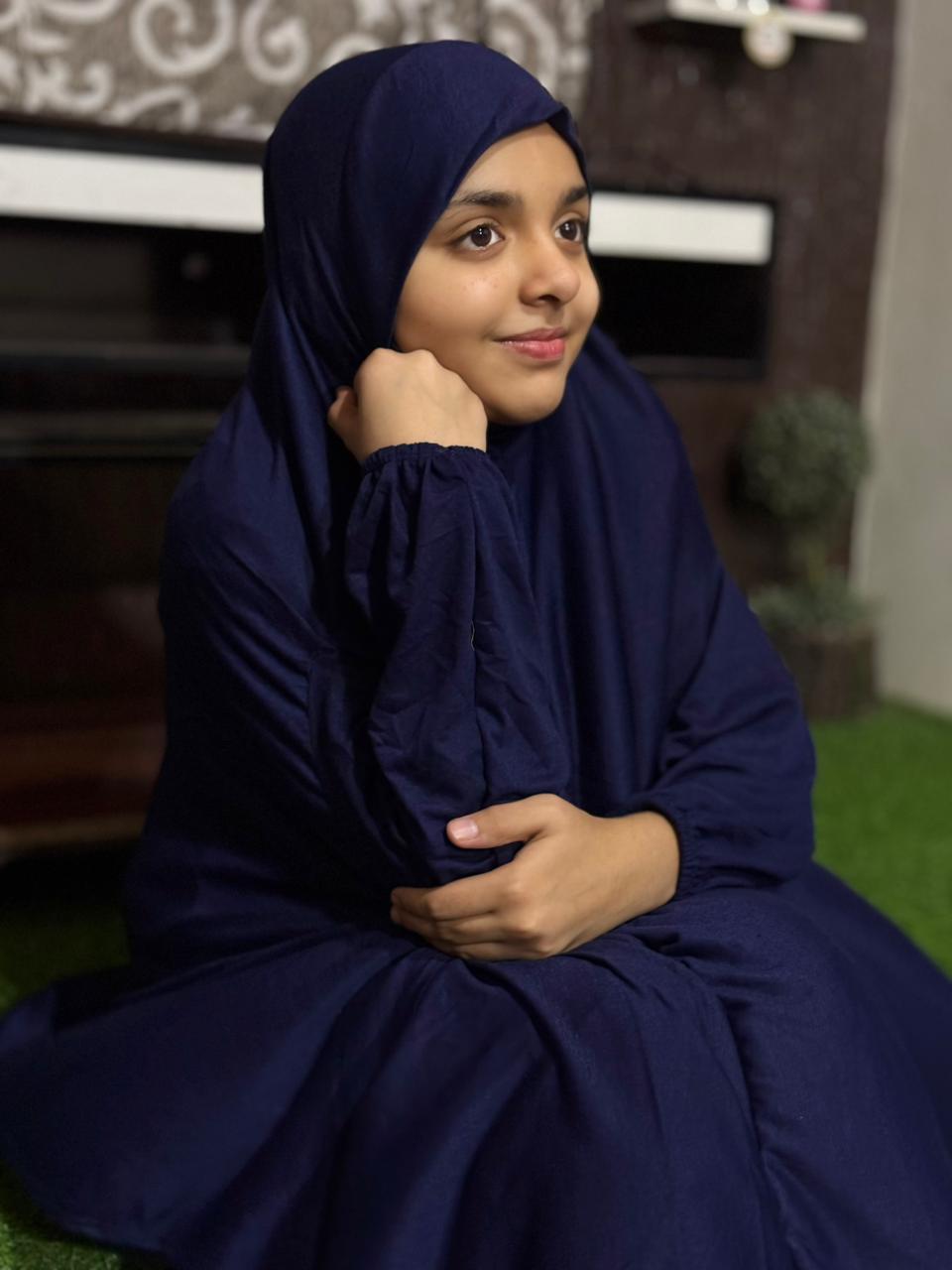 EHRAM MAKHNA WITH SLEEVES ADULTS - NAVY