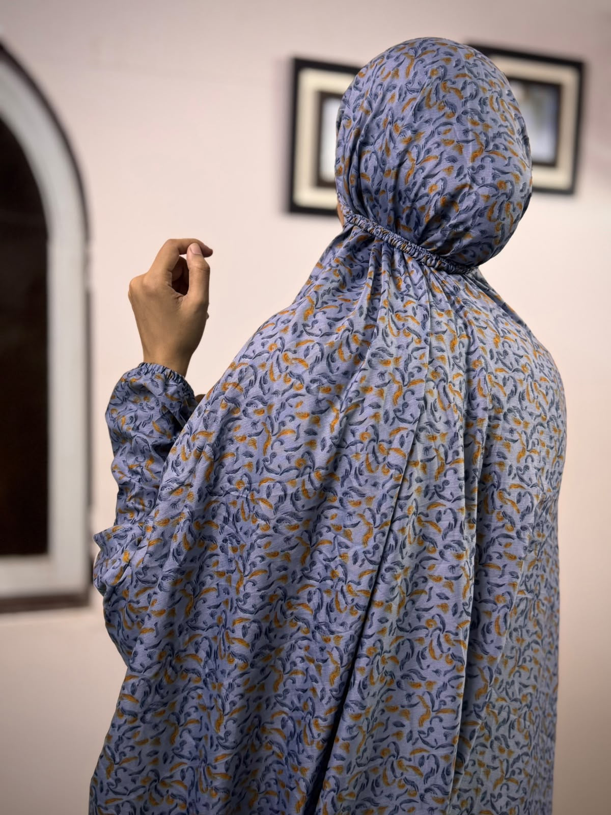 ADULTS NAMAZ CHADDAR WITH SLEEVES N NIQAB - HAYA Article 1 - STANDARD SIZE