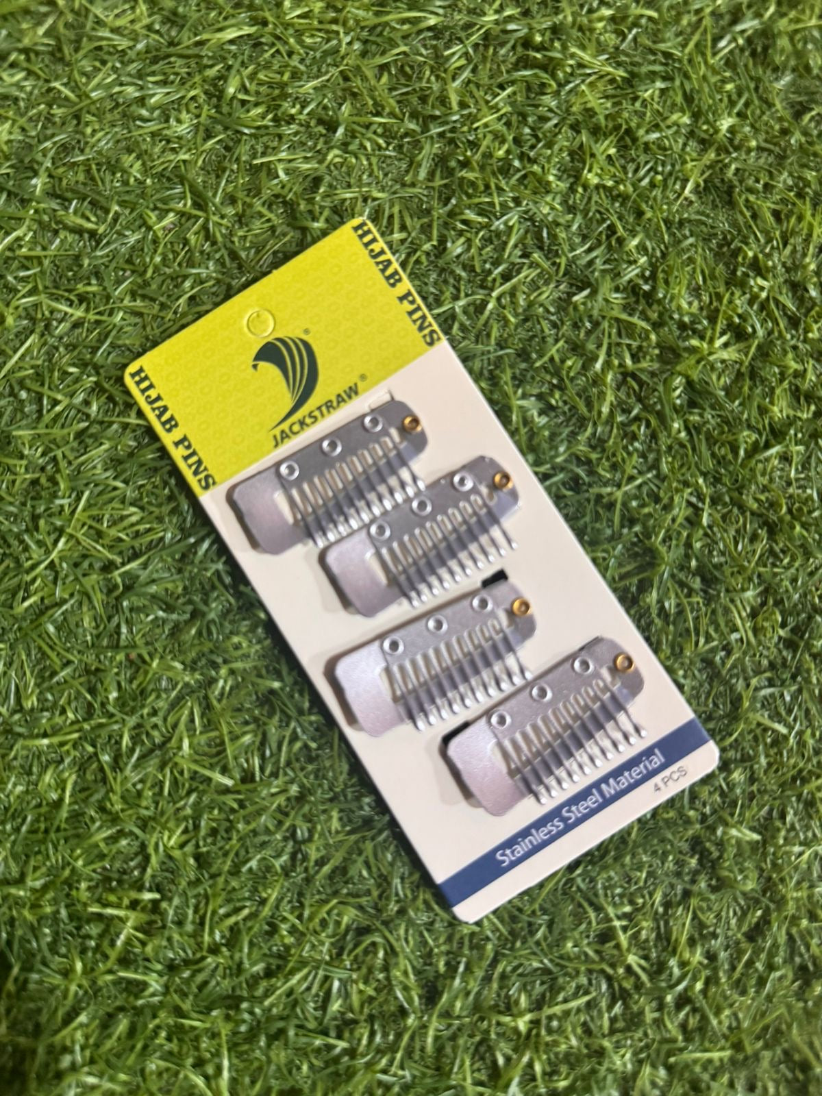 CHUNNI HIJAB PIN HAIR CLIP - SILVER