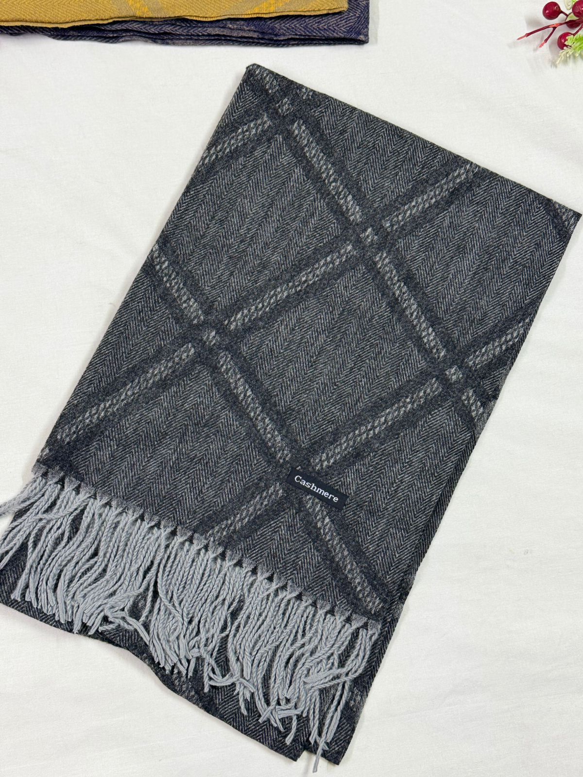 JACQUARD PRINTED PASHMINA CASHMERE - JP 20