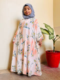 Kids Abaya MAXI Style - Blush Bloom
