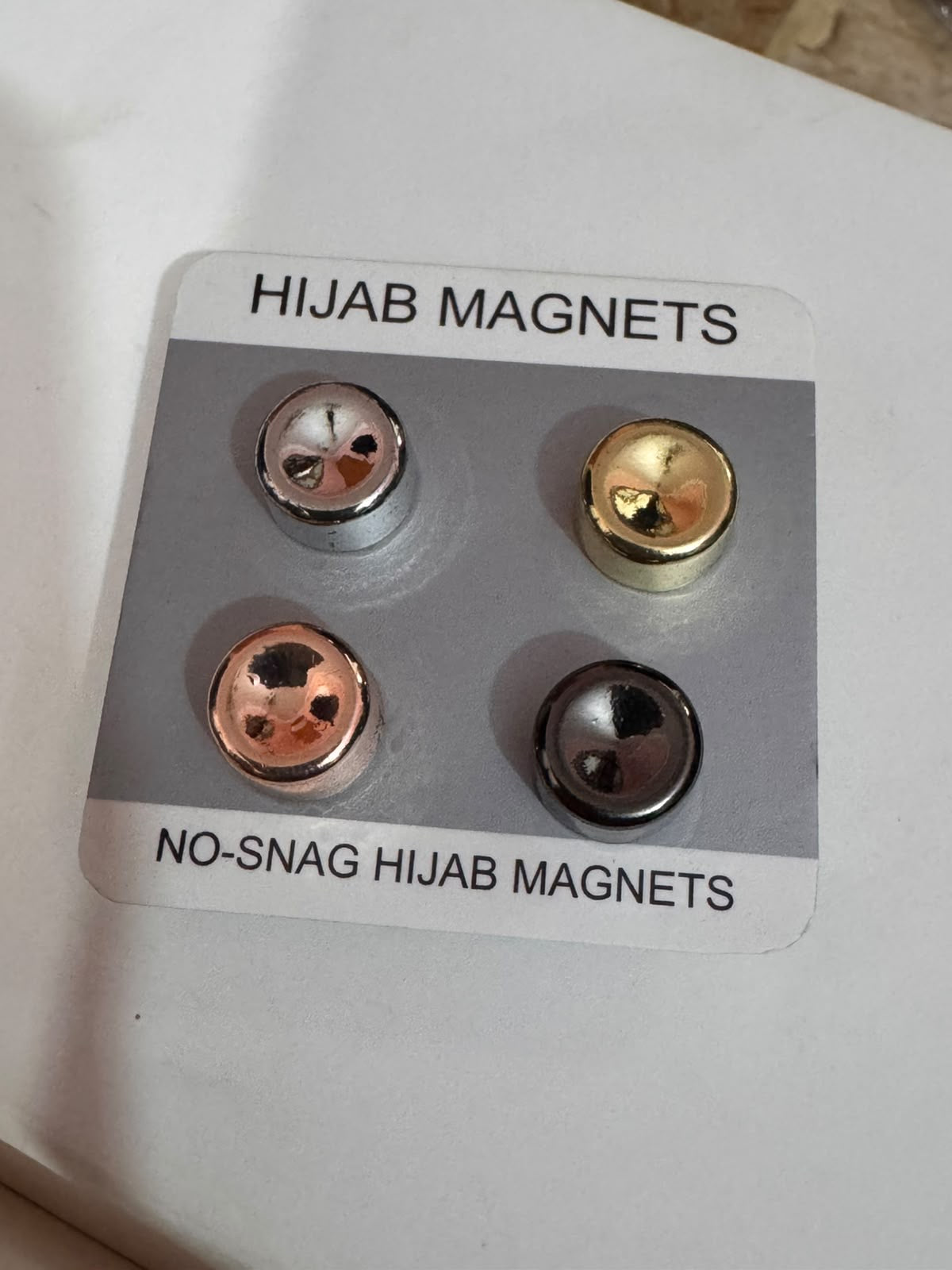 HIJAB MAGNET - PACK OF 4 COLOR - OCT2