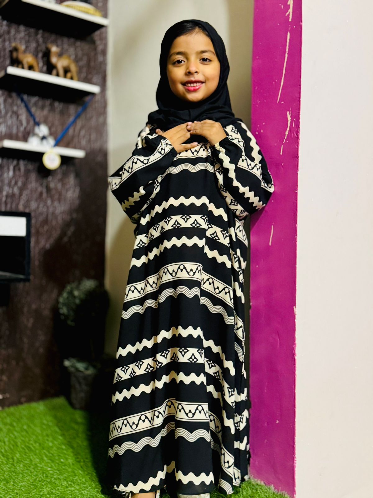 Kids Abaya MAXI Style - Pattern in WB
