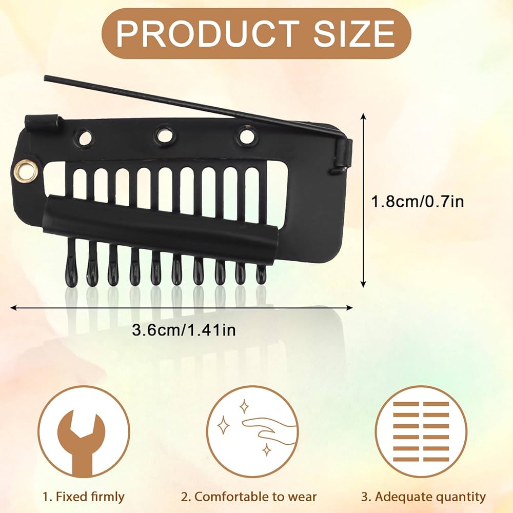 CHUNNI HIJAB PIN HAIR CLIP - GOLDEN