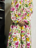 Adults Printed Abaya Front Open Style - ND 3
