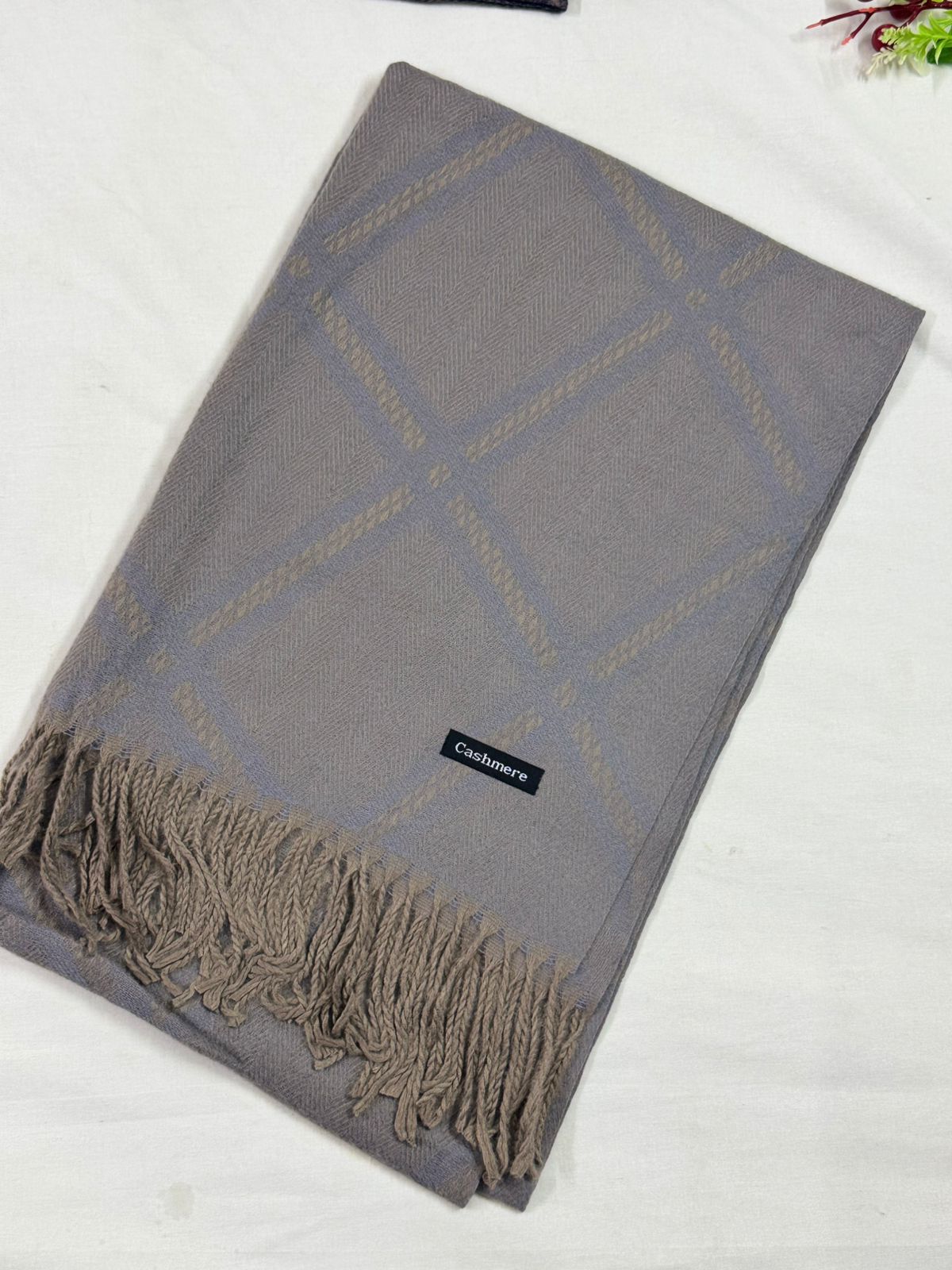 JACQUARD PRINTED PASHMINA CASHMERE - JP 16