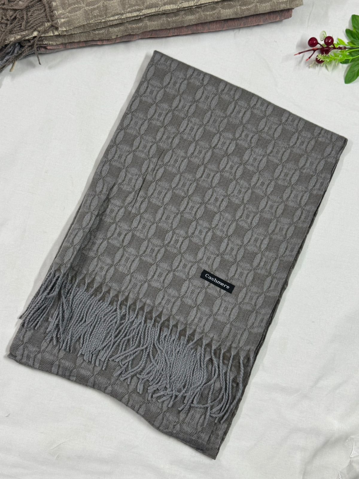JACQUARD PRINTED PASHMINA CASHMERE - JP 4