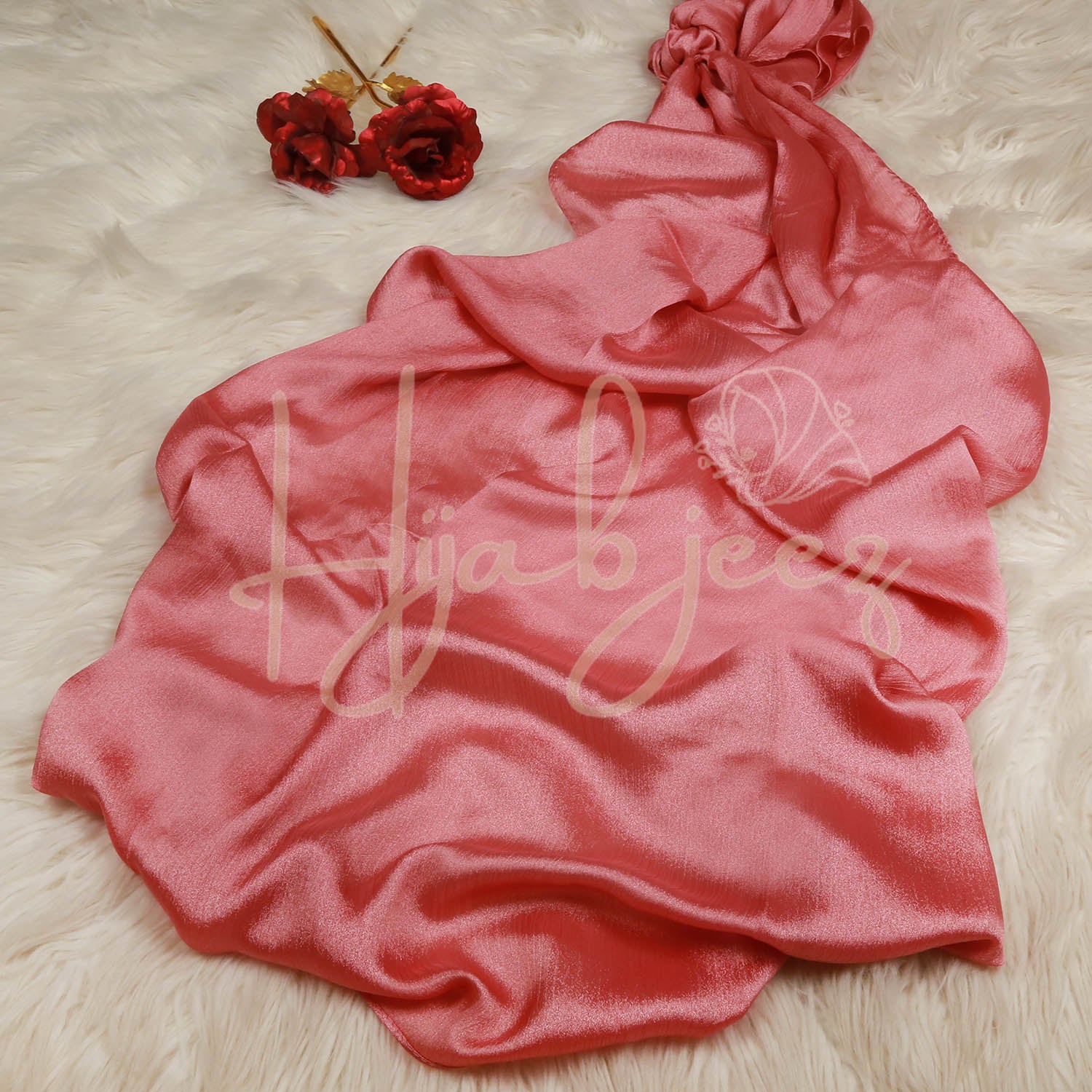 CRINKLE SILK - DAISY PINK