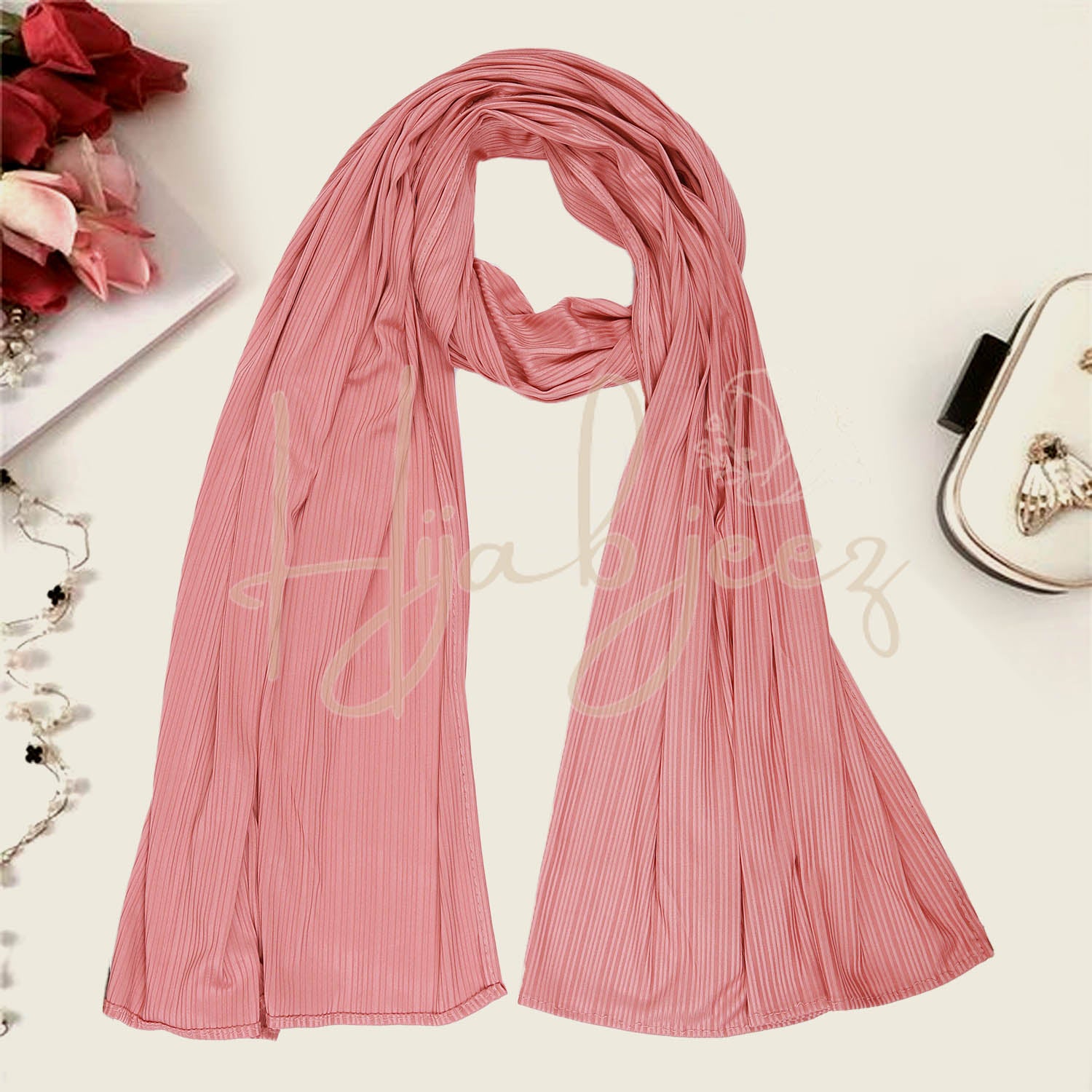 PRIME RIBBED JERSEY - DAISY PINK