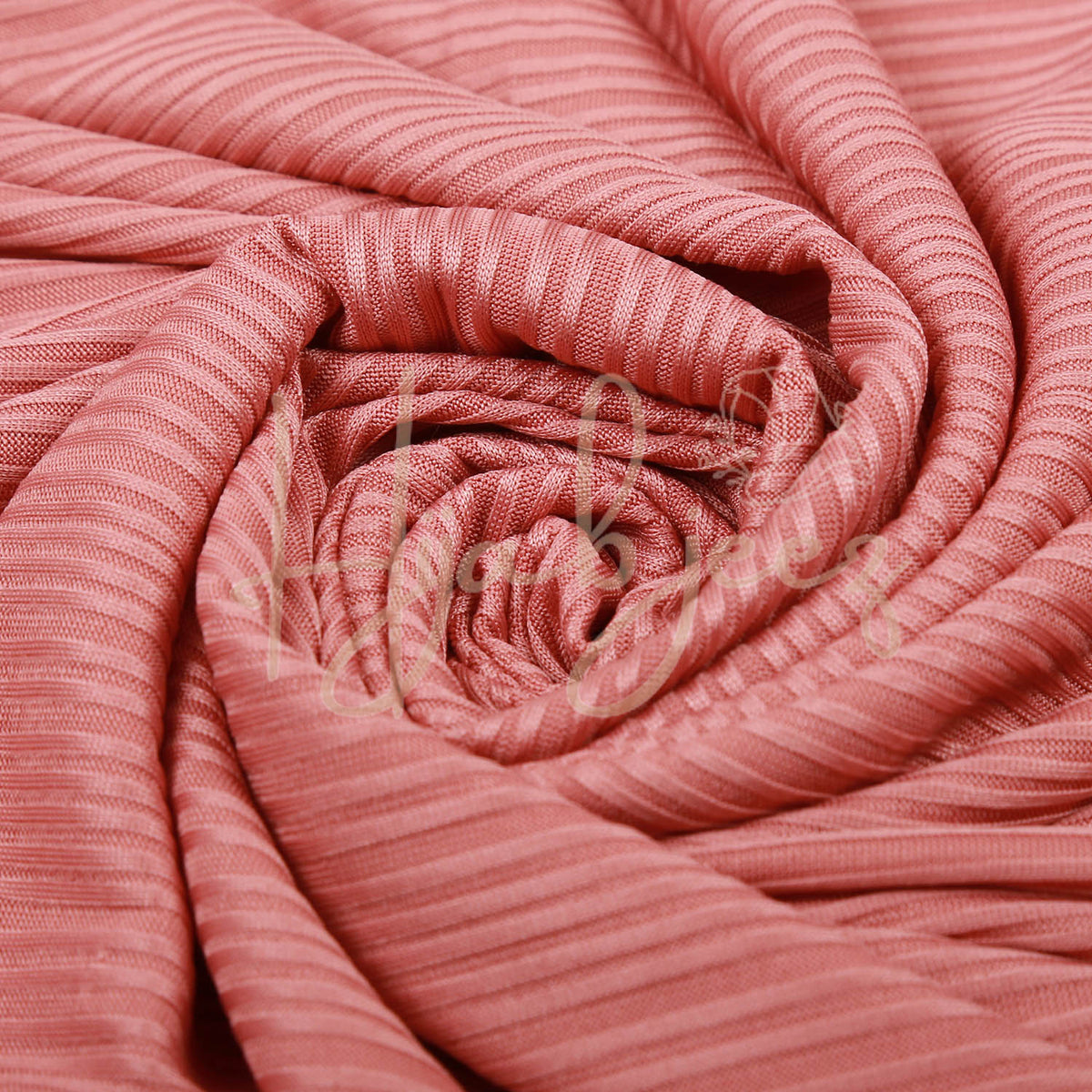 PRIME RIBBED JERSEY - DAISY PINK