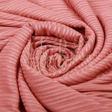 PRIME RIBBED JERSEY - DAISY PINK