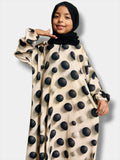 Kids Abaya MAXI Style - 3D Circles