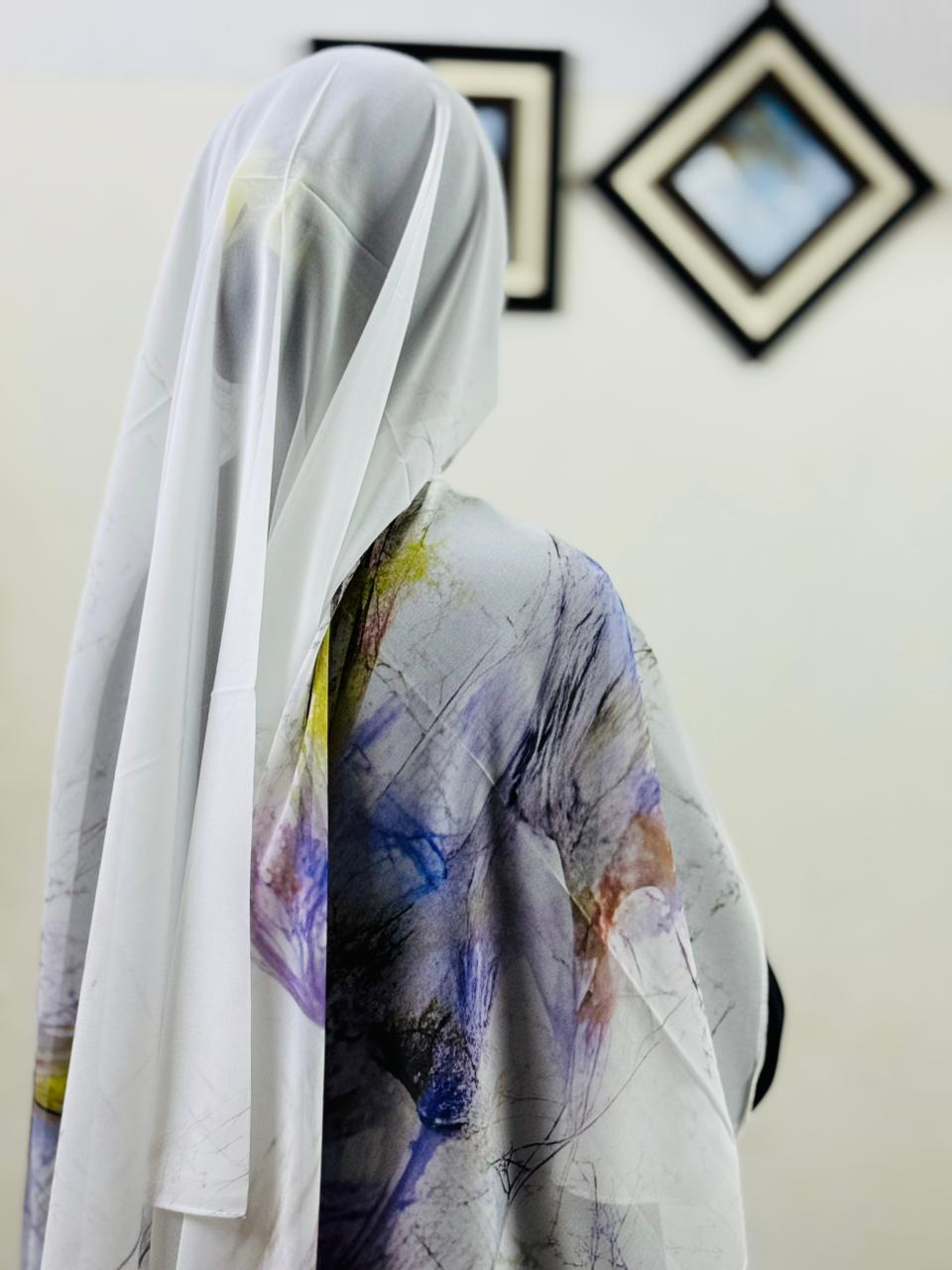 DIGITAL PRINT GEORGETTE SCARF - DP 10