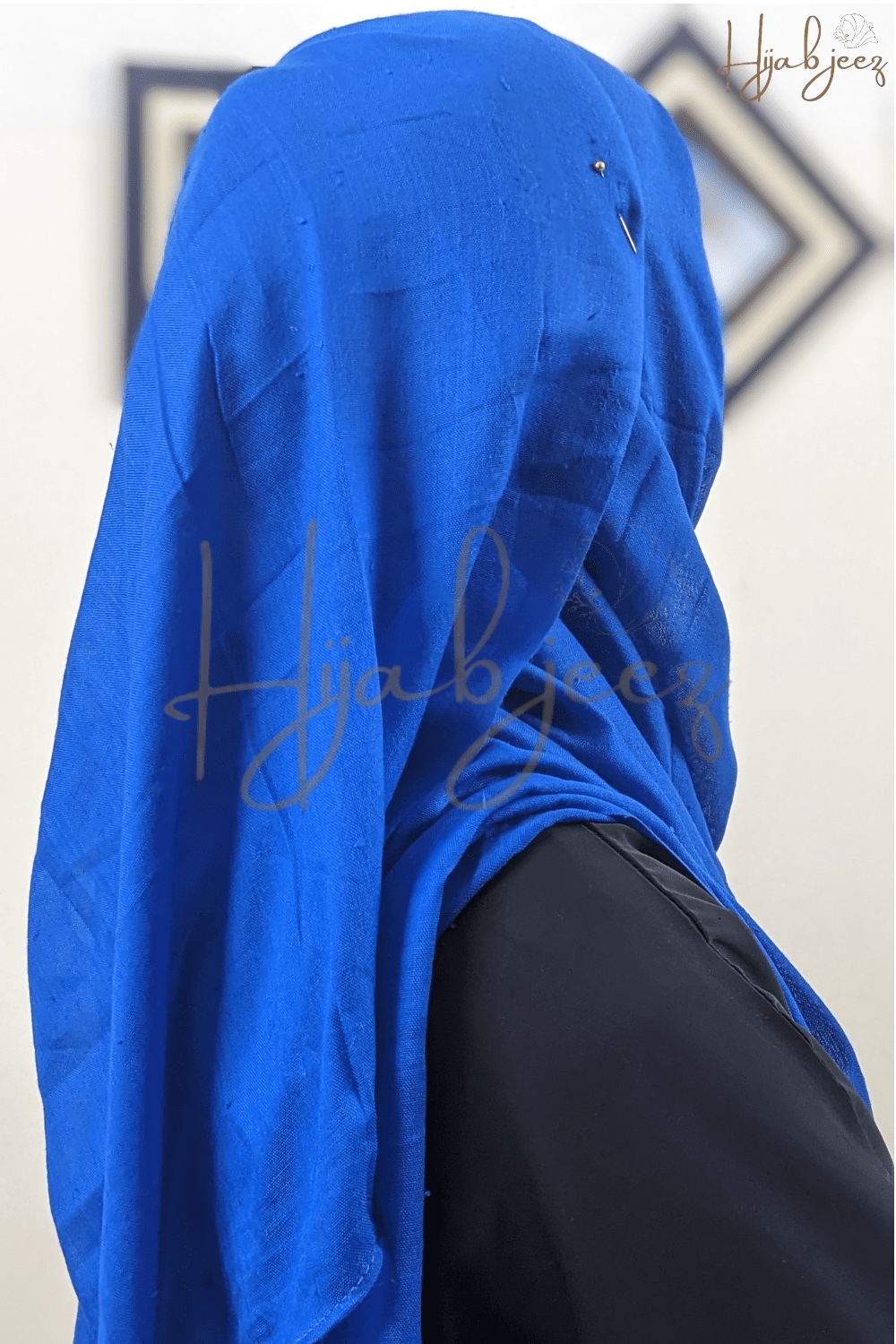 PLAIN LAWN TASSELS - ELECTRO BLUE