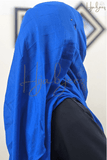 PLAIN LAWN TASSELS - ELECTRO BLUE