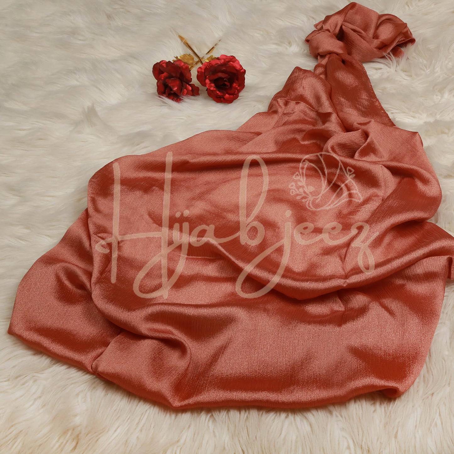 CRINKLE SILK - FRENCH ROSE