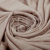 PRIME RIBBED JERSEY - SAND STONE