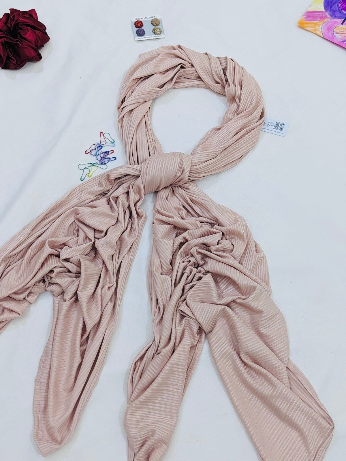 PRIME RIBBED JERSEY - ICY PINK