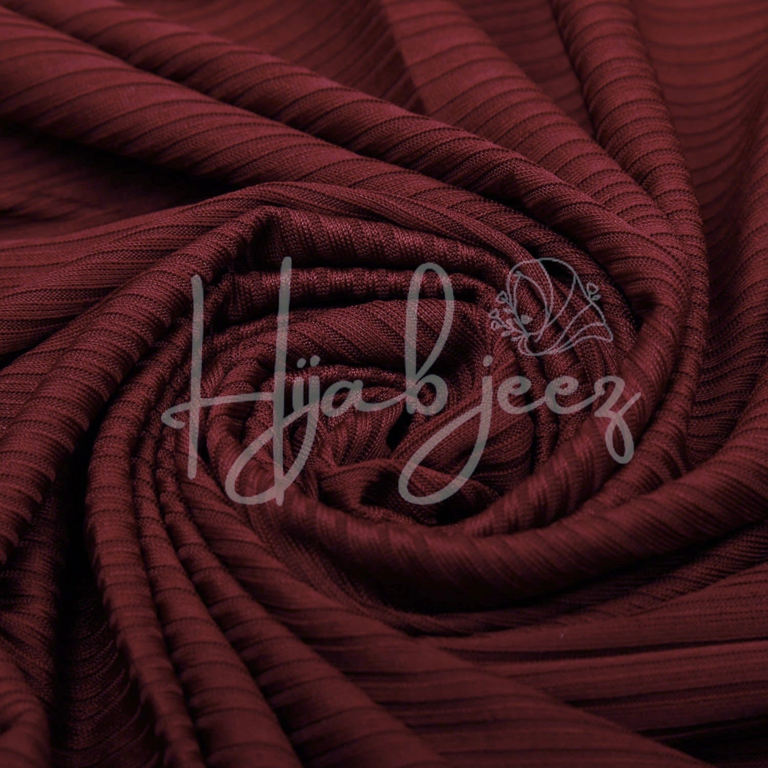 PRIME RIBBED JERSEY - VELVET MAROON