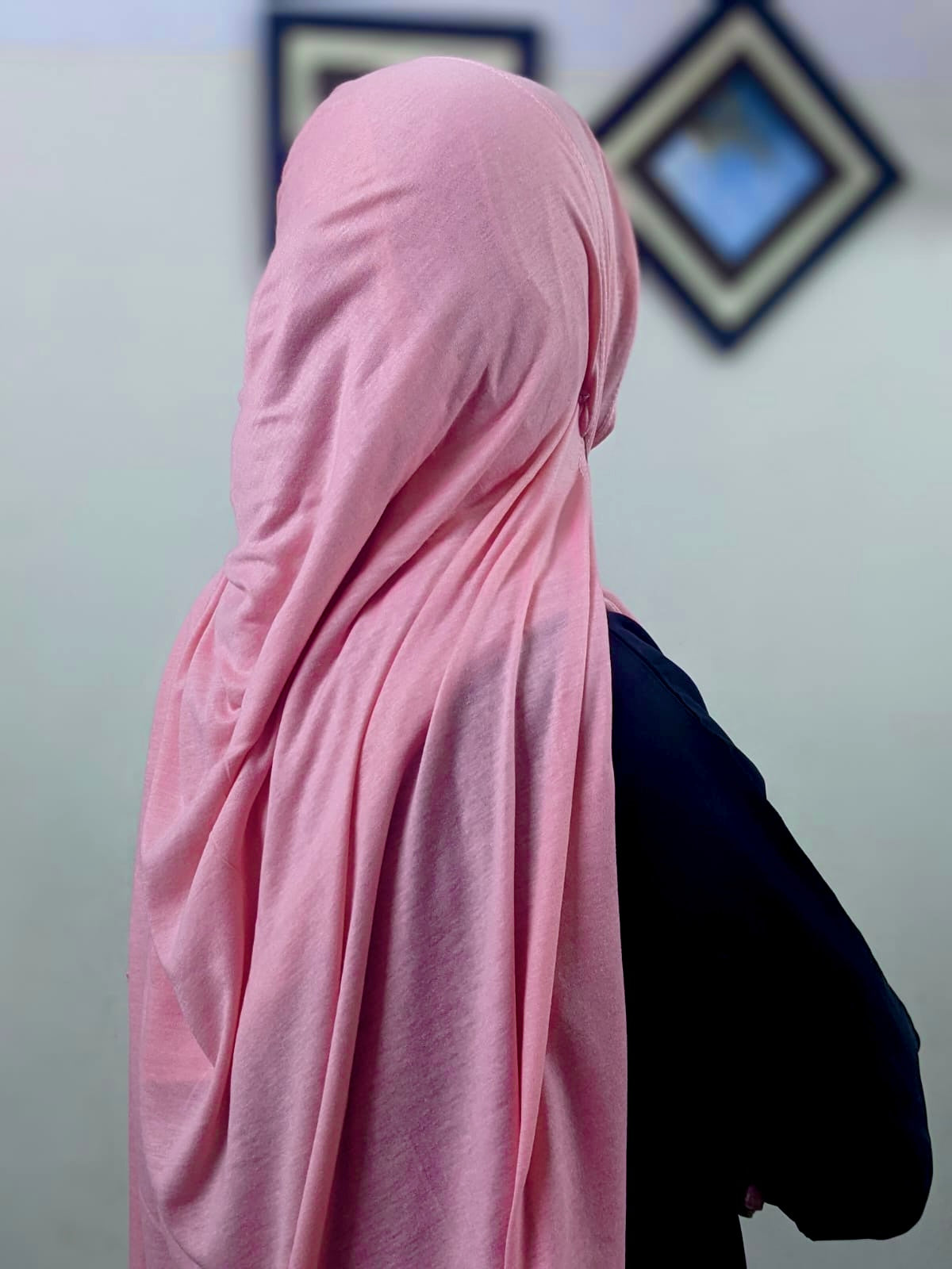 SOFT COTTON JERSEY - POWDER PINK