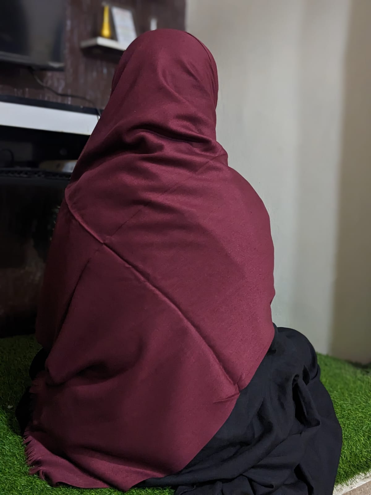 TURKISH WINTER PASHMINA - MAROON