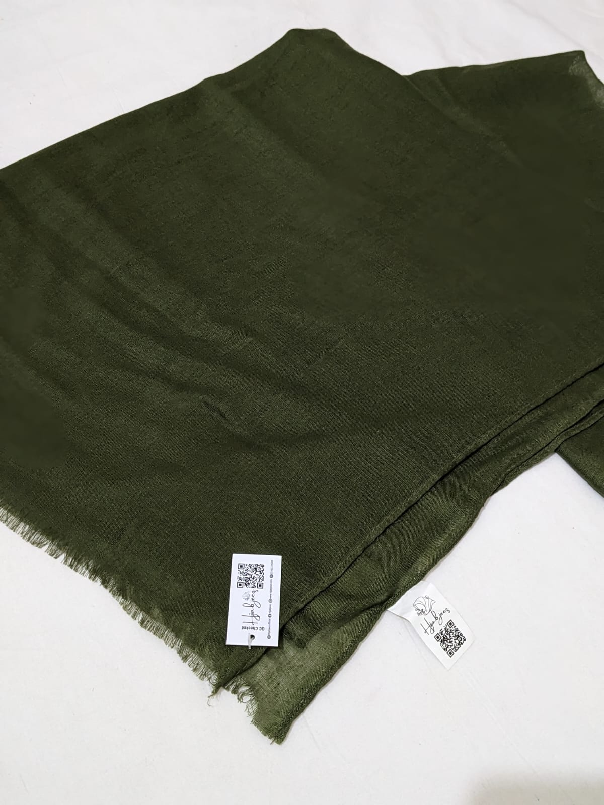 PLAIN LAWN - OLIVE GREEN