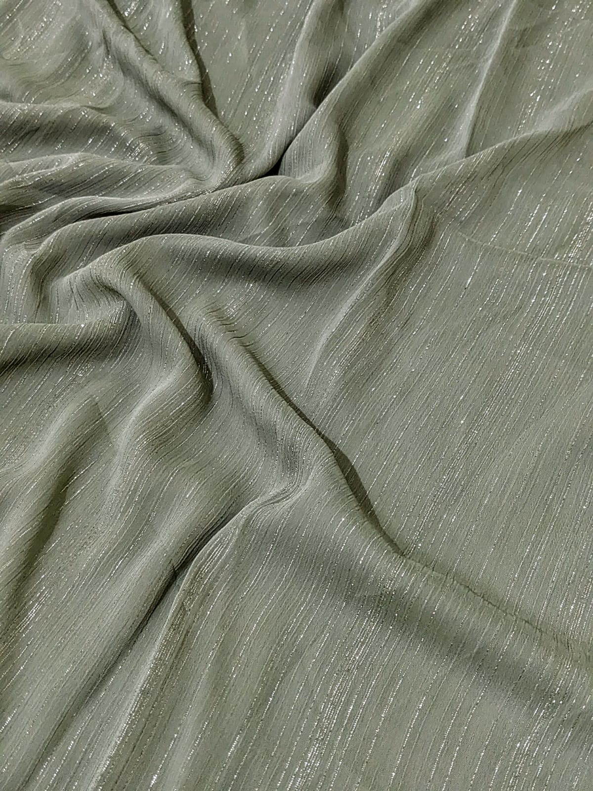 METALLIC CRINKLE CHIFFON - COLOR CODE XA26