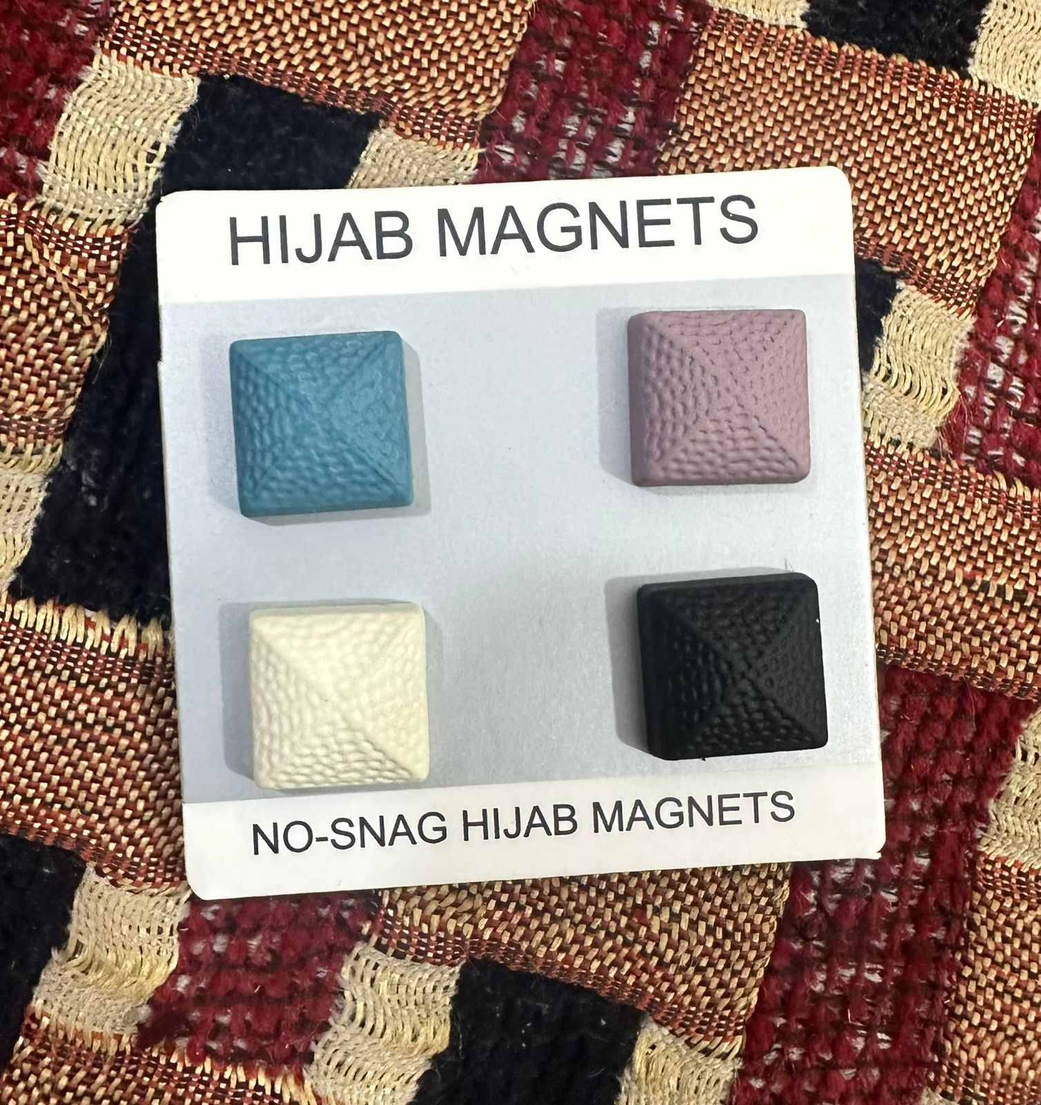 HIJAB MAGNET SQUARED - PACK OF 4 COLOR SWTW