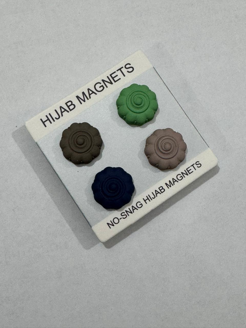HIJAB MAGNET - PACK OF 4 COLOR FLR 1