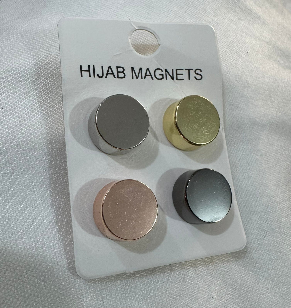 HIJAB MAGNET SHINE UP - PACK OF 4 COLOR