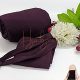 GEORGETTE NIQAB WITH HIJAB KIT - DARK SIENNA