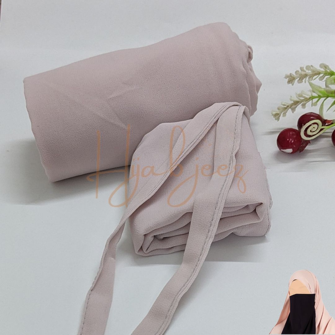 GEORGETTE NIQAB WITH HIJAB KIT - EVA