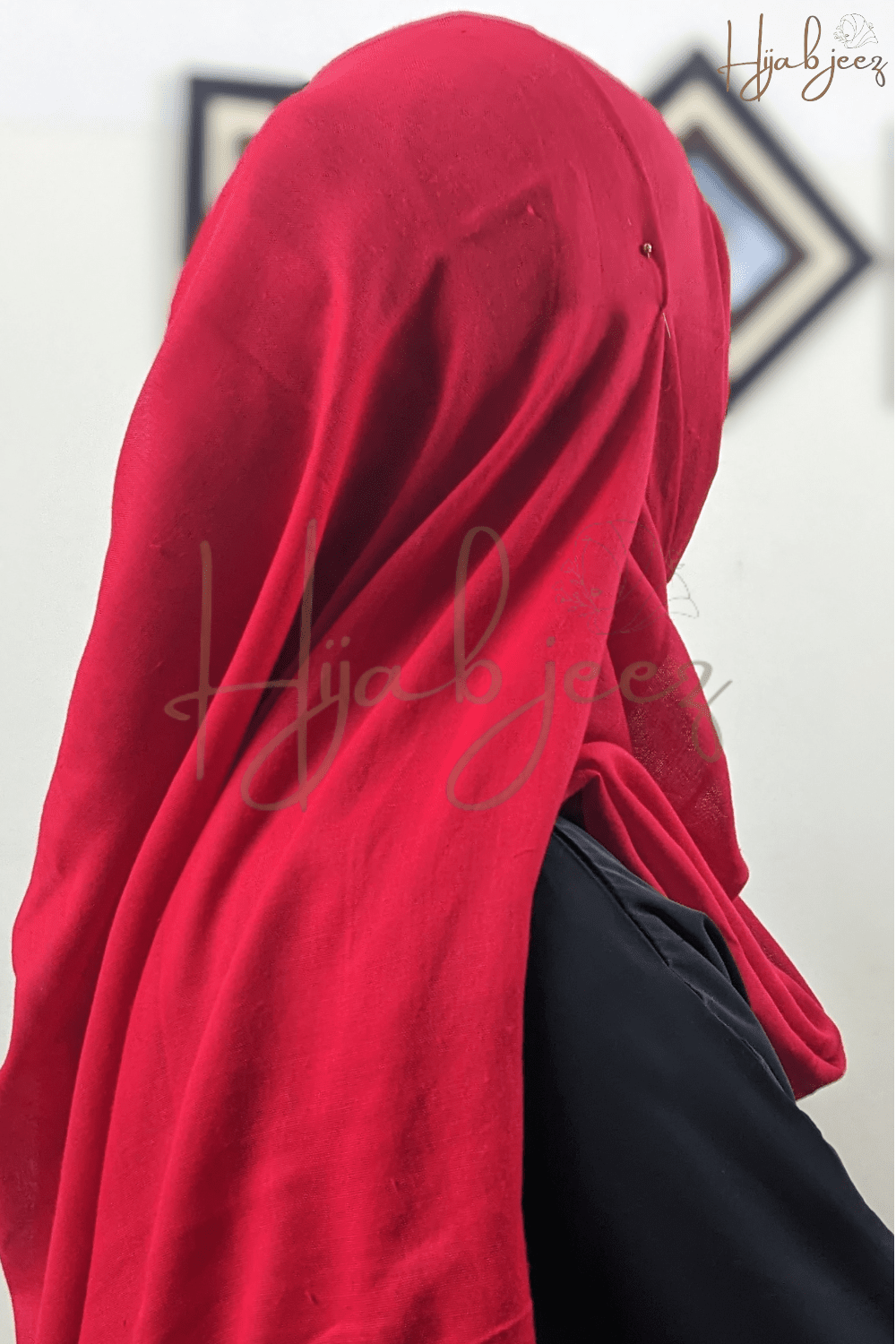 PLAIN LAWN TASSELS - RED