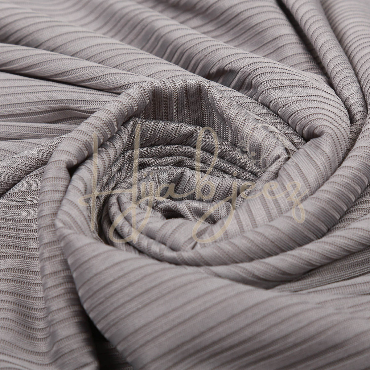 PRIME RIBBED JERSEY - SILVER