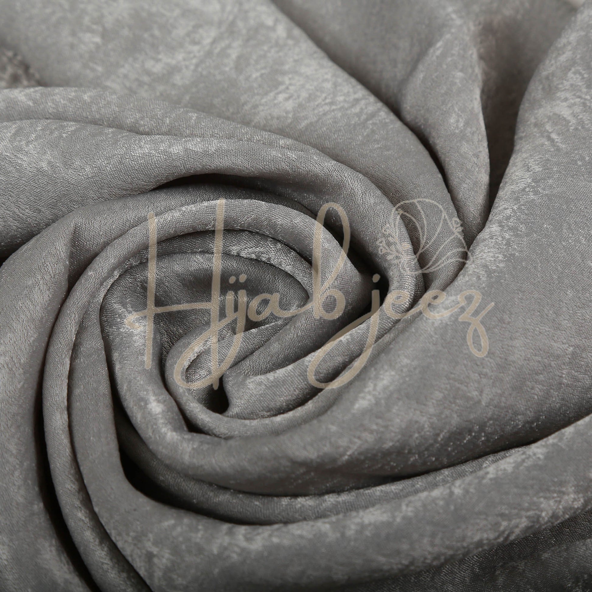 VELVET SILK - SILVER GREY