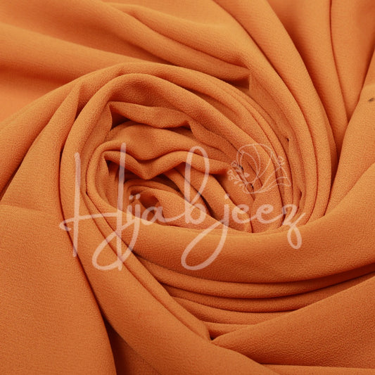 PLAIN GEORGETTE HIJAB - PICKLE