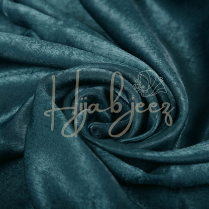 VELVET SILK - BLUISH GREEN