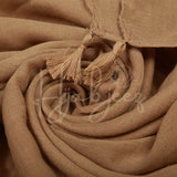 PLAIN LAWN TASSELS - GREYISH BROWN
