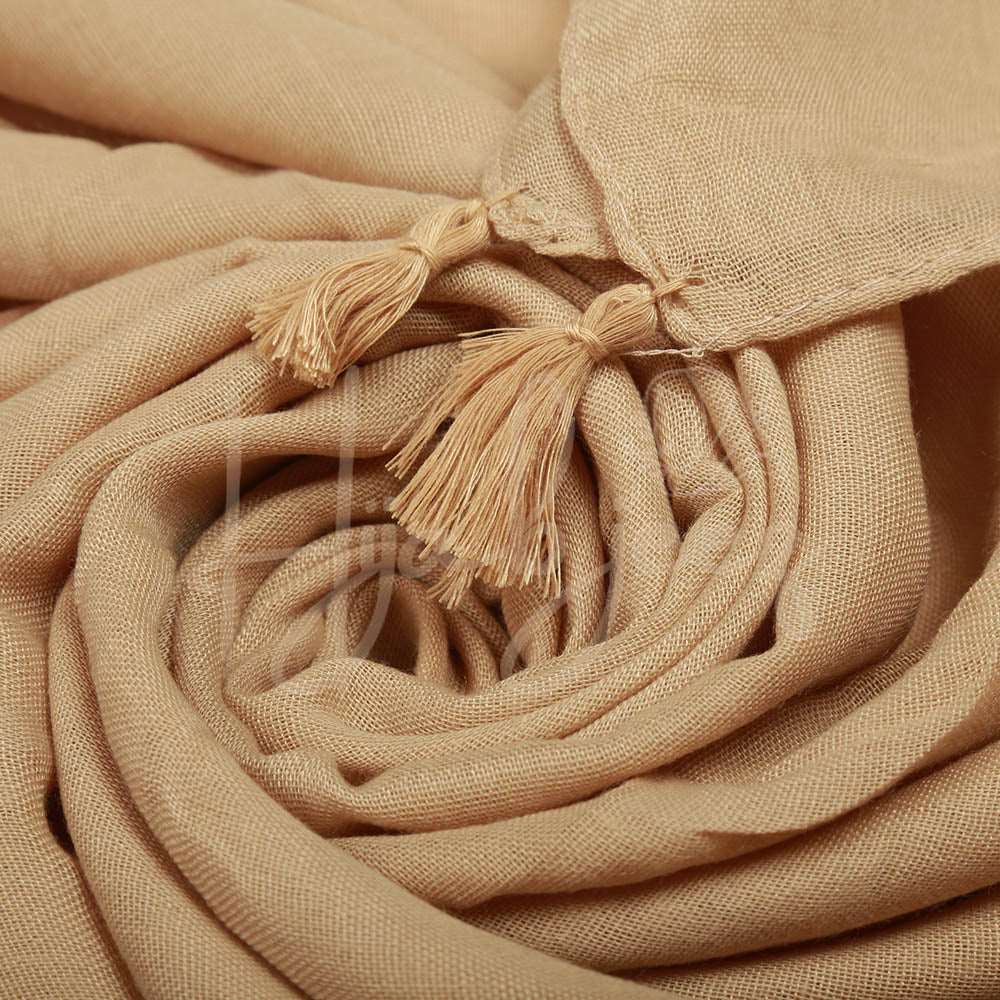 PLAIN LAWN TASSELS - DULL KHAKI